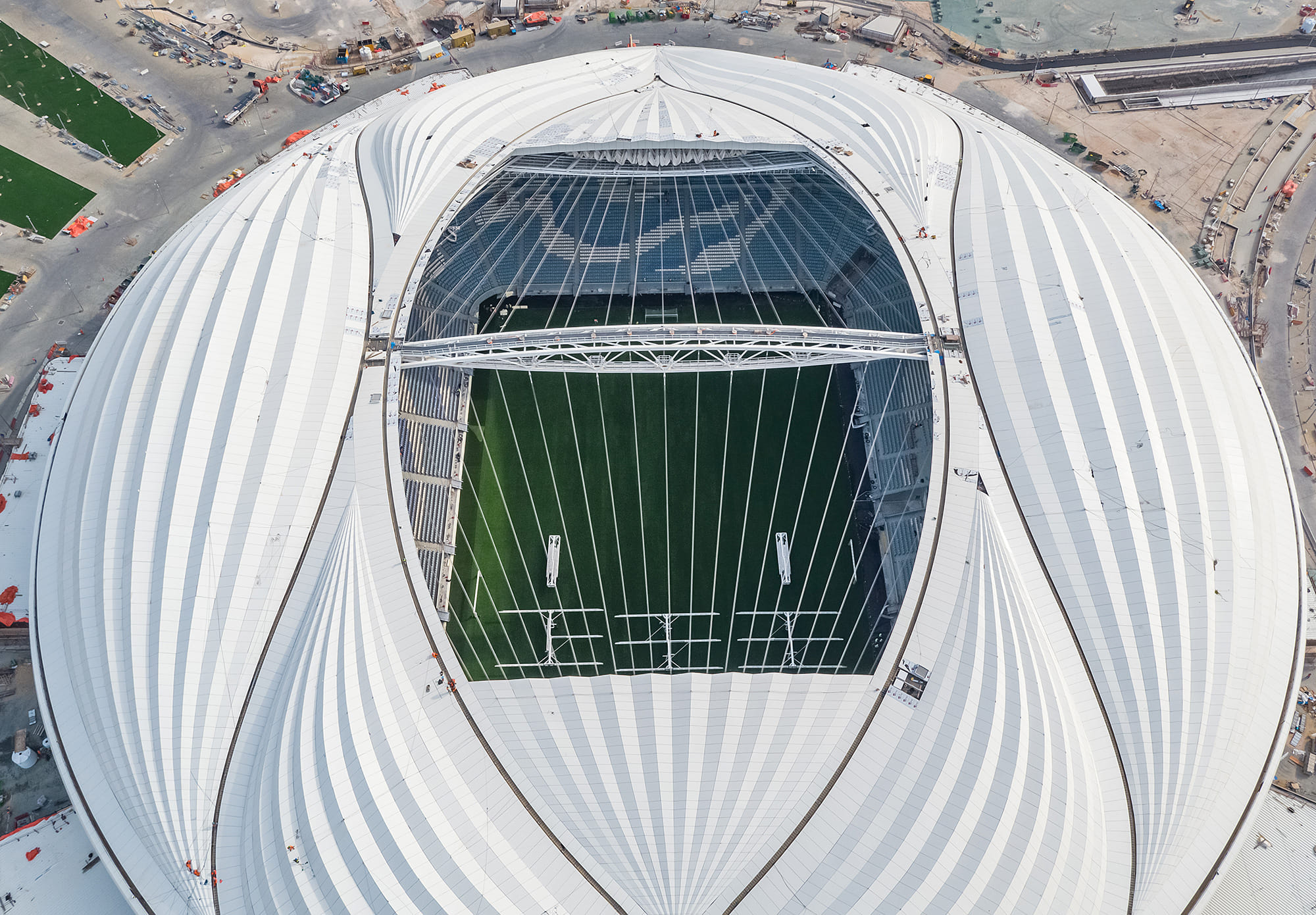 Zaha Hadid's Al Wakrah 2022 FIFA World Cup Stadium in Qatar