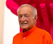 Richard Rogers was a colorful character in a world of concrete and steel