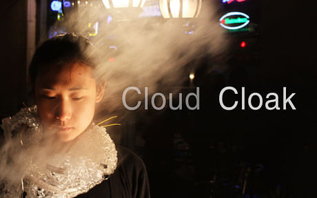 Cloud Cloak: wearable machine