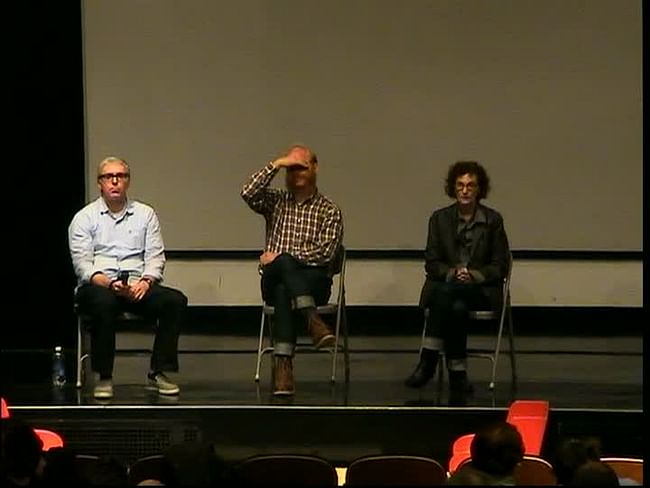 Scott Klinker, Anders Ruhwald, Beverly Fishman (L-R)