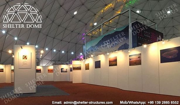 Dome Structure for Photography Exhibition Hall