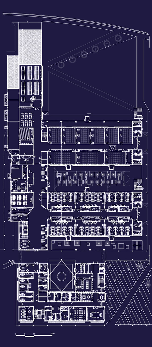 AL QASSIM GREEN UNIVERSITY - BIOTECHNOLOGY COLLEGE - GROUND FLOOR PLAN