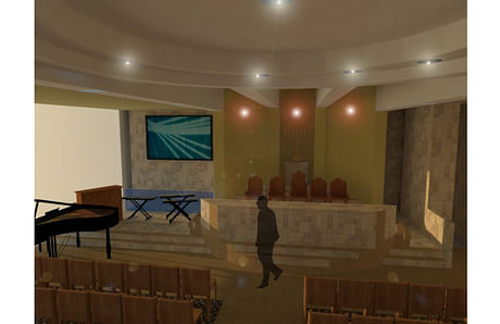  INTERIOR CHURCH RENDERING