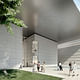 Norton Museum of Art Heyman Plaza, southern view, designed by Foster + Partners. (Image courtesy of Foster + Partners)