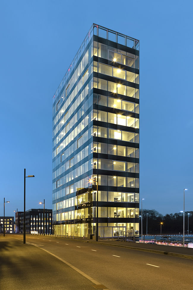 V' Tower in Eindhoven, the Netherlands by Wiel Arets Architects