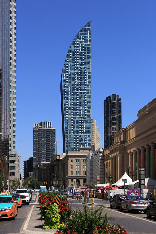 The L Tower in Toronto by Studio Daniel Libeskind.​ Photo © Edvard Mahnic.