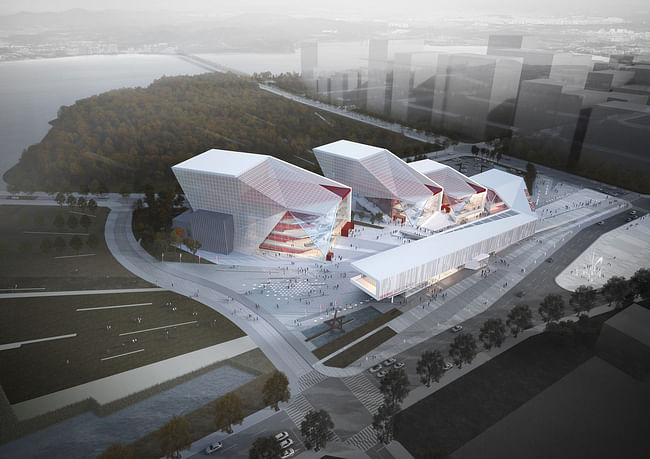 Aerial view (Image: H Architecture & Haeahn Architecture)