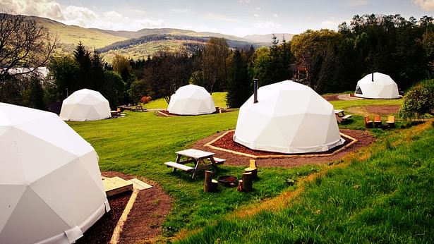 glamping pods in loch tay scotland