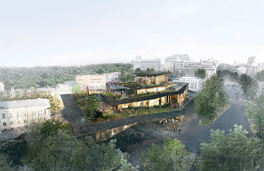 3rd prize: Lina Ghotmeh Architecture. Architect: Lina Ghotmeh / Paris, France​.