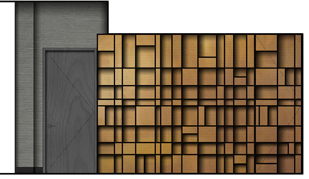 Elevation 2 - Reception Feature Wall