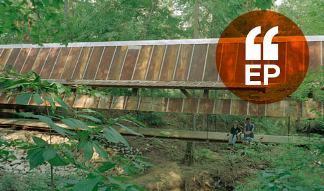 Perry Lakes Park Covered Bridge by Rural Studio - image Timothy Hursley