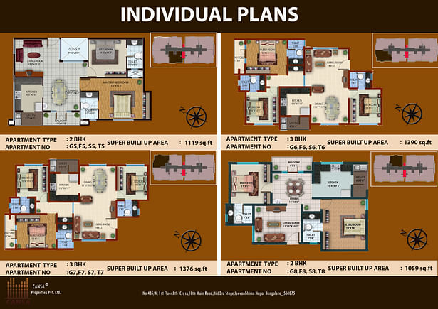 Cansa Heights - Brochure - individual plans 1