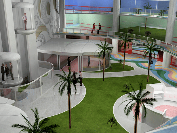 Atrium interiors