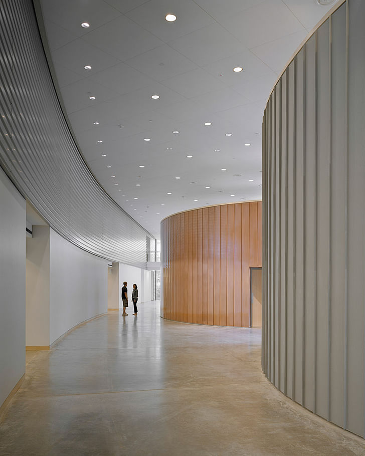 Bard College - The Gabrielle H. Reem And Herbert J. Kayden Center For Science and Computation, Architect: Rafael Viñoly Architects, P.C. © Brad Feinknopf