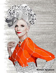 Portrait of Maye Musk!