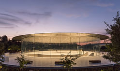 New photos of the 'floating' carbon fiber roof Foster + Partners designed for Apple