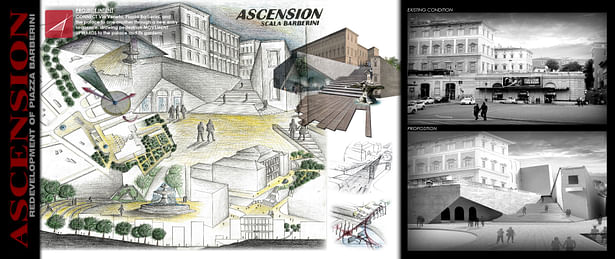 Ascension - Redevelopment of Piazza Barberini