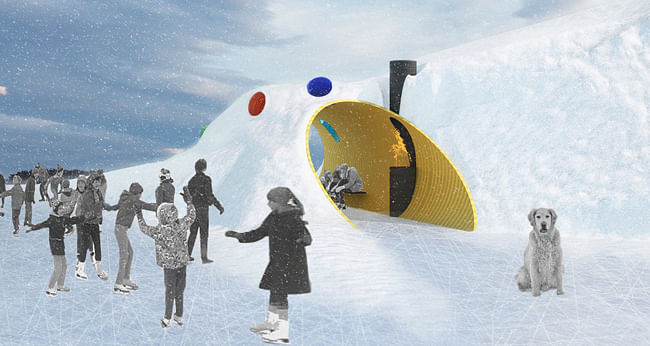 SHELTER WINNER: 'The Hole Idea by Weiss Architecture & Urbanism Limited from Toronto, CANADA