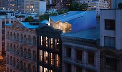 Work AC designs modern single-family home on top of one of New York’s oldest cast-iron façade buildings