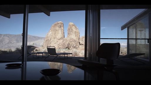 Still from 'The Oyler House: Richard Neutra's Desert Retreat,' which documents how Neutra came to befriend a modest, small-town family, and how his design of the home was inspired by the site's stunning desert setting.