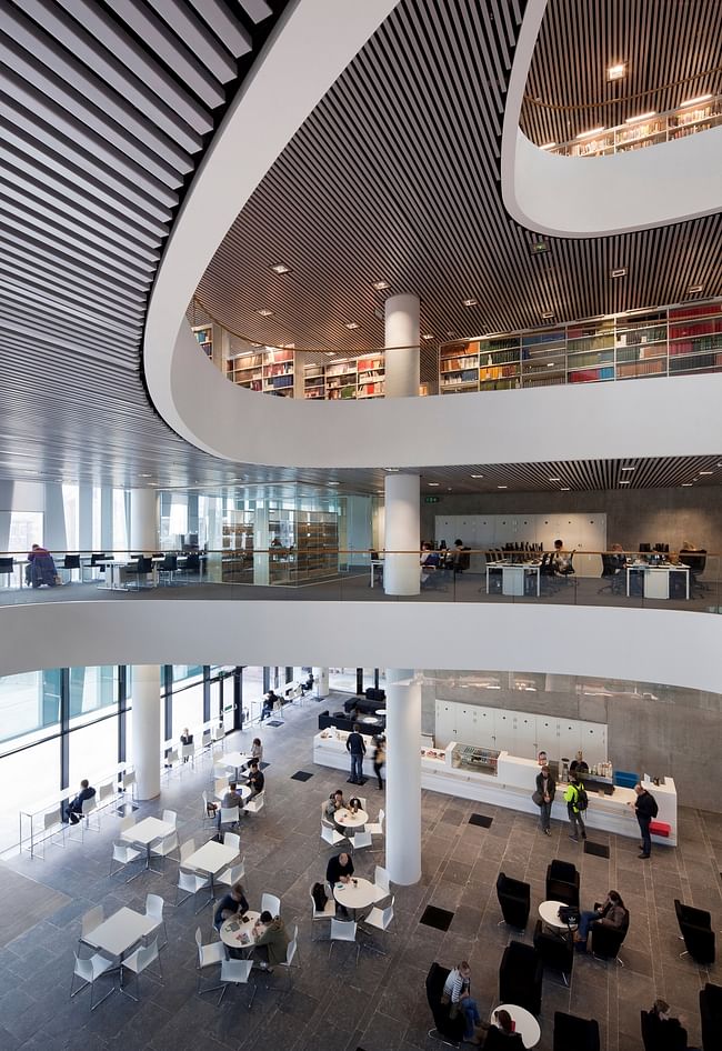 University of Aberdeen New Library in Aberdeen, UK by Schmidt Hammer Lassen Architects