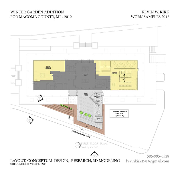 Winter Garden for Macomb County MI, Still Under Development