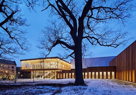 Studio Gang Architects' Writers Theatre Glencoe, IL, 2016. Photo: studiogang.com