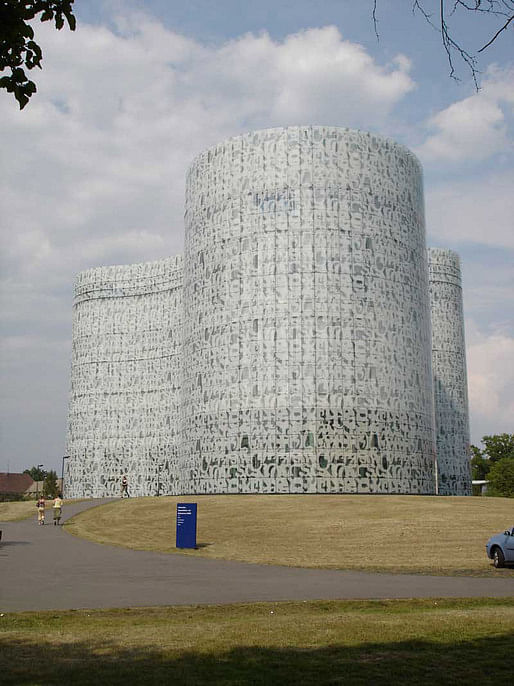 Herzog & de Meuron- Cottbus Technical University Library, Cottbus, Germany, 2005 via Derek Kaplan