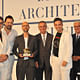 Golden Lion for the Best Project (from left): Alfredo Brillembourg, Urban-Think Tank; Iwan Baan; Justin McGuirk; Lorenzo Ornaghi, Minister of Cultural Heritage and Activities; Hubert Klumpner, Urban-Think Tank; Paolo Baratta, President of la Biennale di Venezia (Photo: Giorgio Zucchiatti)