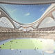 Screenshot from ZHA's 'New National Stadium Video Presentation'.