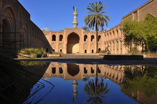 Courtyard of Mustansiriya Madrasa in Baghdad. Photo: Taisir Mahdi/Wikipedia.