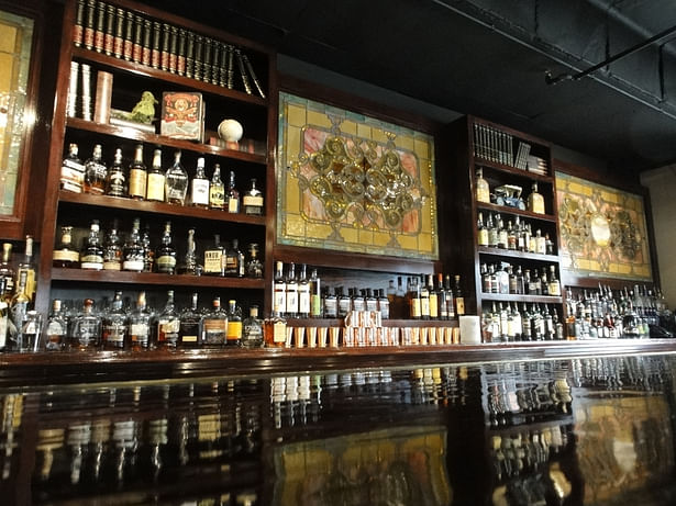 Photo of the main bar