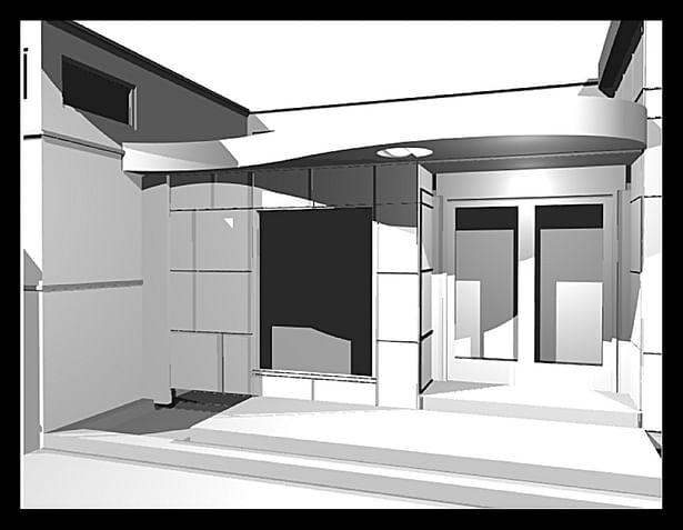 Front entry rendering