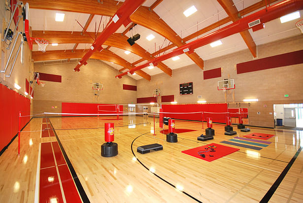 Interior gym
