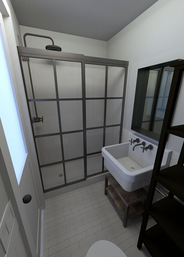 New bathroom rendering