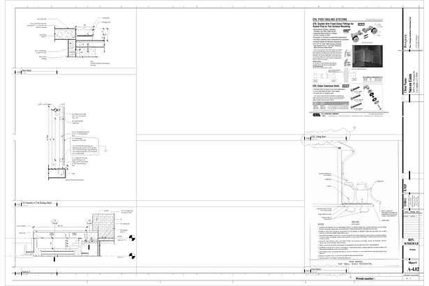 Elevation & Sections