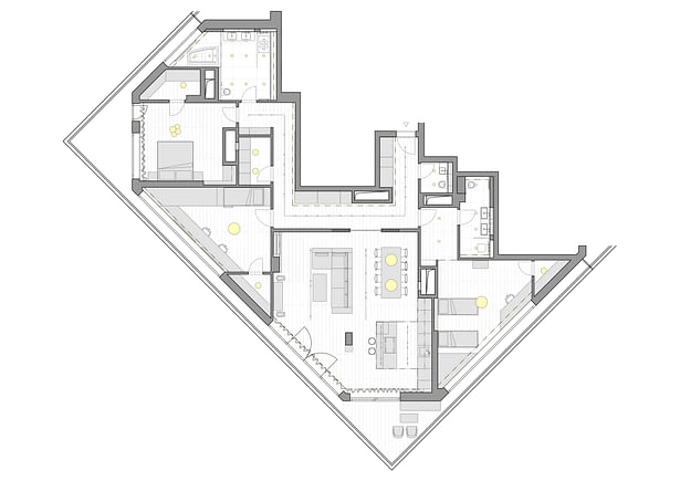 Floor Plan Barbora Léblová Interiors & Architecture