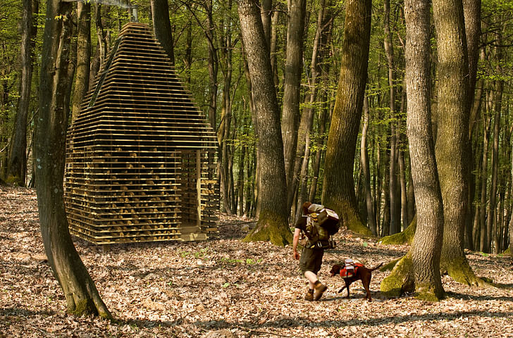 Community Forests International Cabin Competition. Image courtesy of After Architecture