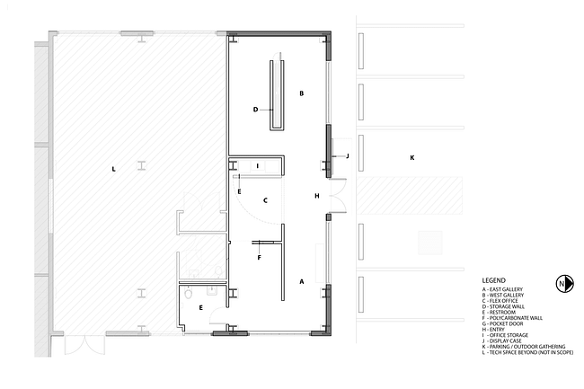 Gallery 90220 floorplan. Courtesy of Gensler