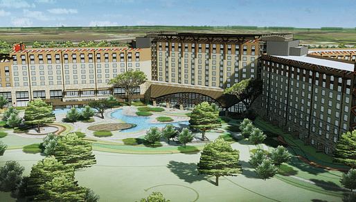 Rendering of the forthcoming Kalahari Resort outside Austin, Texas. Image courtesy of Kalahari Resorts.