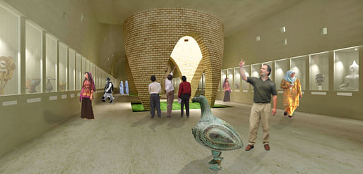 Interior view-Exhibition Space
