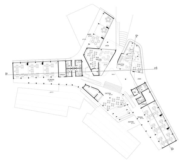 Primer planta, primer etapa, momento 2 First floor, first stage, moment 2 