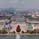 “Kim Il-sung Square, Pyongyang” by Philipp Meuser (Philipp Meuser). Image via The Korea Herald.