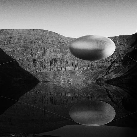 Concept image of ephemeral installation at Coumshingaun, Co. Waterford