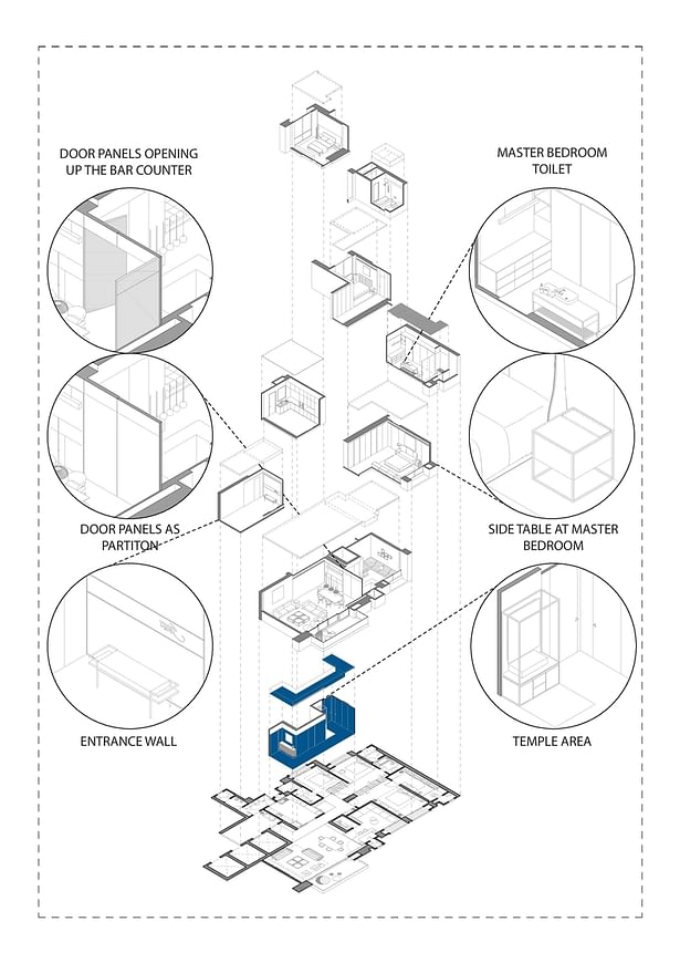 Axonometric drawing