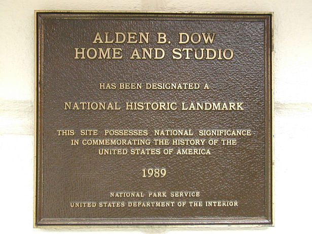 Alden B. Dow Home and Studio, 1939. Architect Alden B. Dow, FAIA.