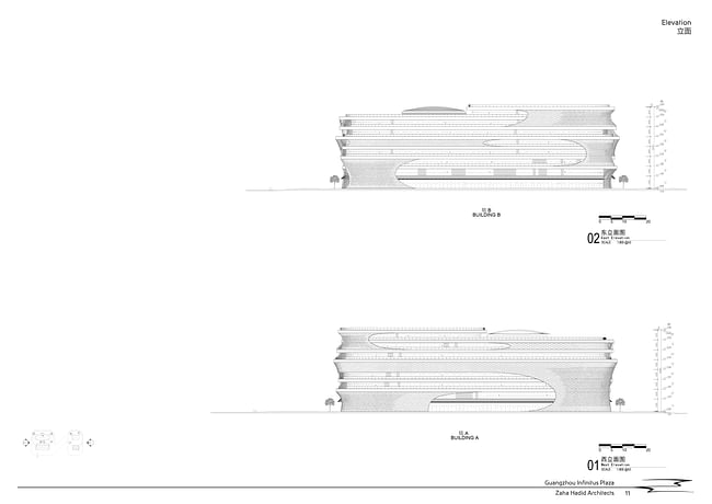 Elevation. Image: Zaha Hadid Architects