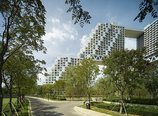 Qinhuangdao Phase II. Courtesy of Safdie Architects.