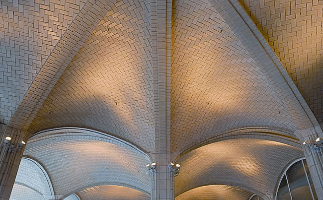 Guastavino vault under the Queensboro Bridge. Photo © Michael Freeman, Courtesy of the Museum of the City of New York