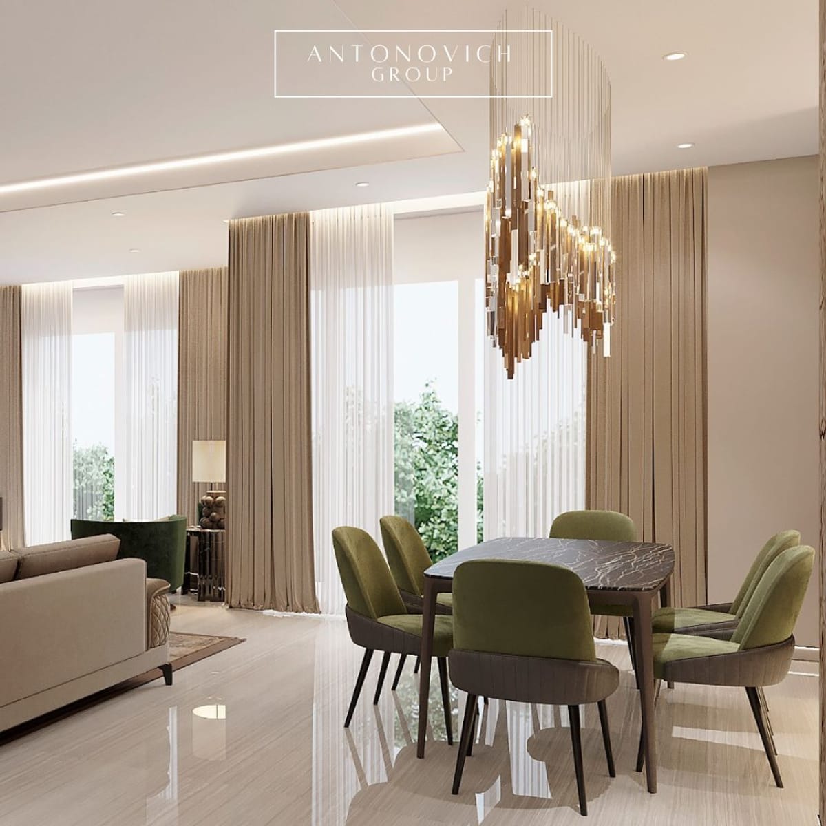 Photo inspiration: Luxury Apartment Interior Design With Customized Layouts Reference: Luxury Apartment Interior Design And Renovation